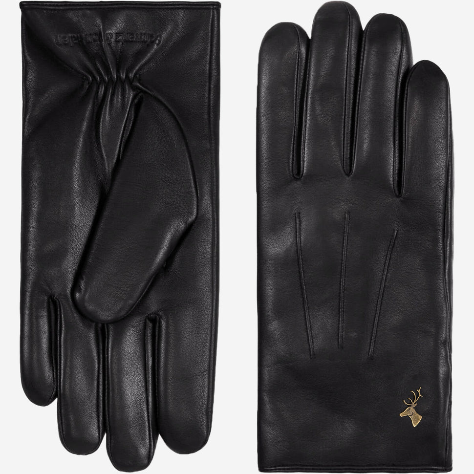 Al Capone – sheepskin leather gloves with luxurious faux fur lining & touchscreen feature - Schwartz & von Halen - UK - 2