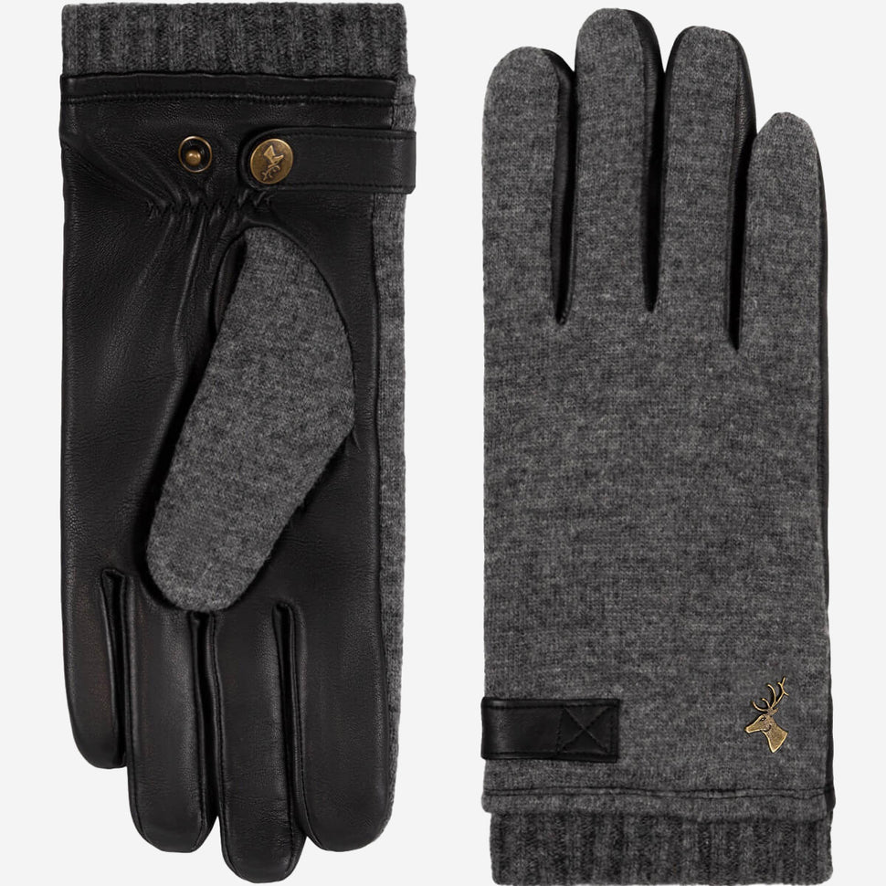 Brody – sheepskin leather gloves with warm fleece lining & touchscreen feature - Schwartz & von Halen - UK - 2
