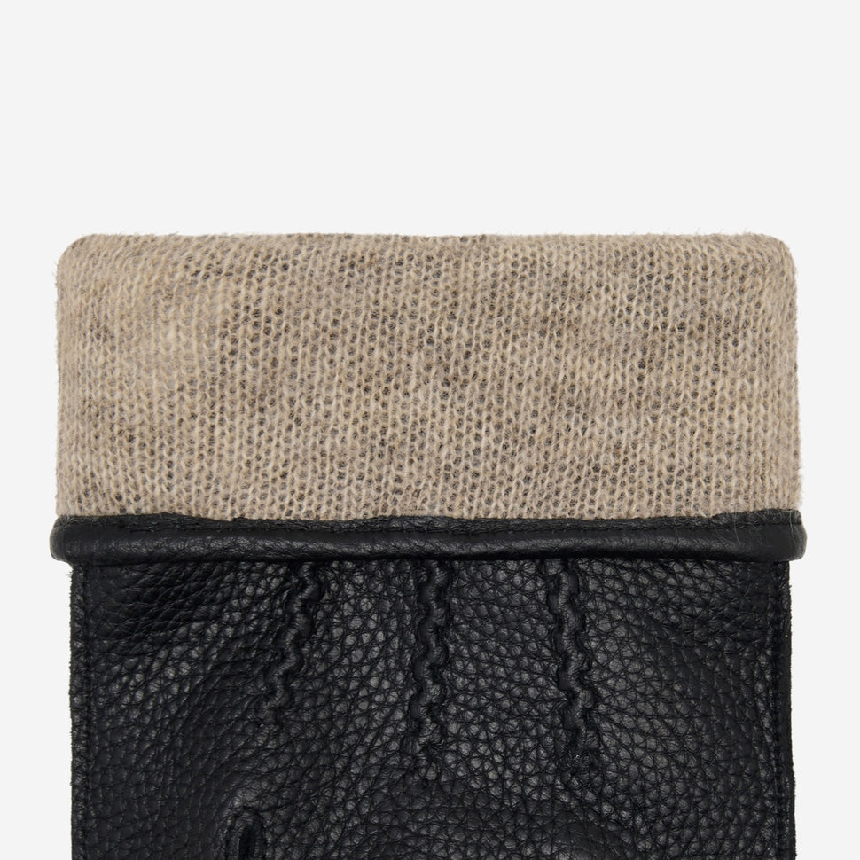 Charles – luxurious American deerskin leather gloves with warm cashmere lining- Schwartz & von Halen - UK - 3