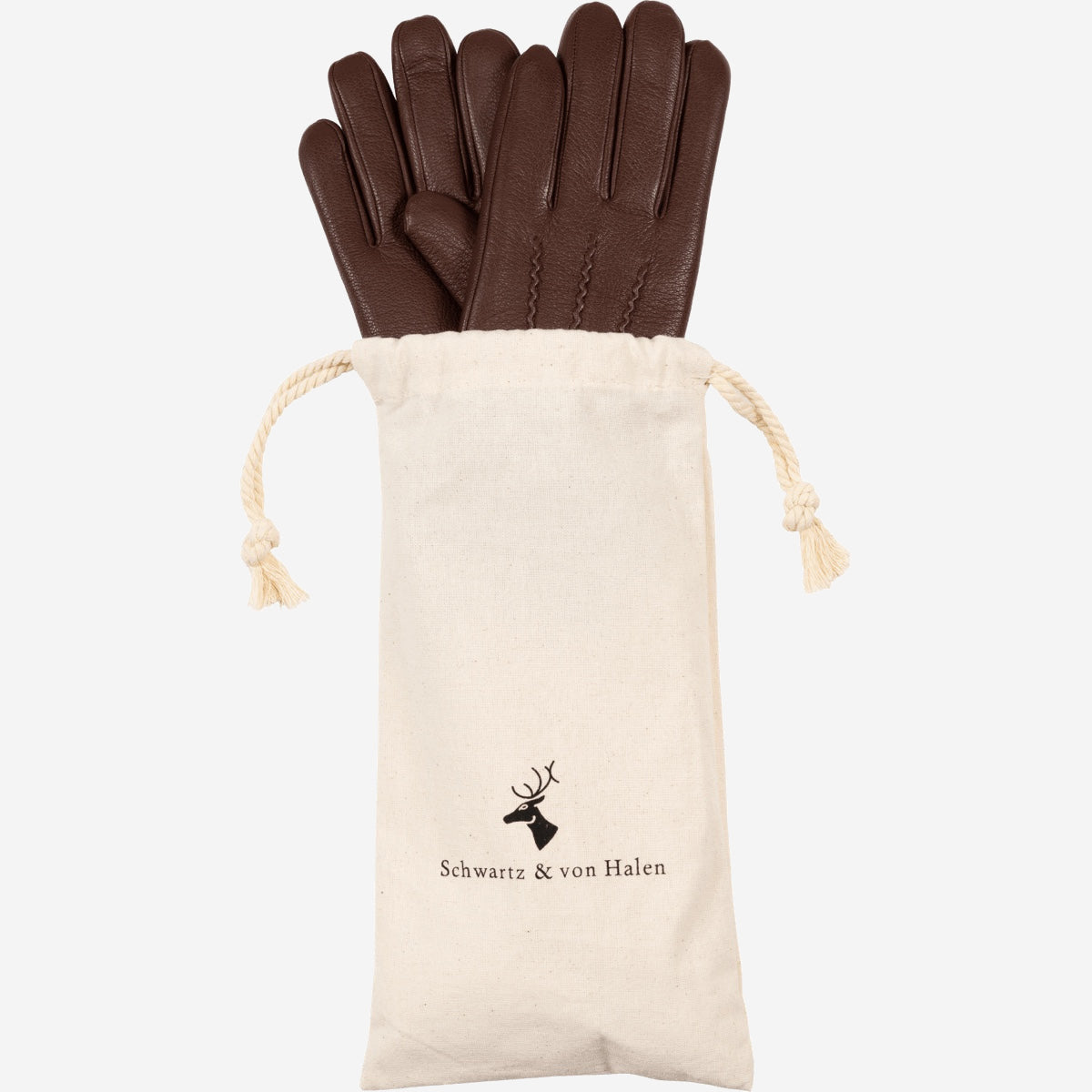 Free leather gel & luxury cotton pouch - Schwartz & von Halen - UK - 3
