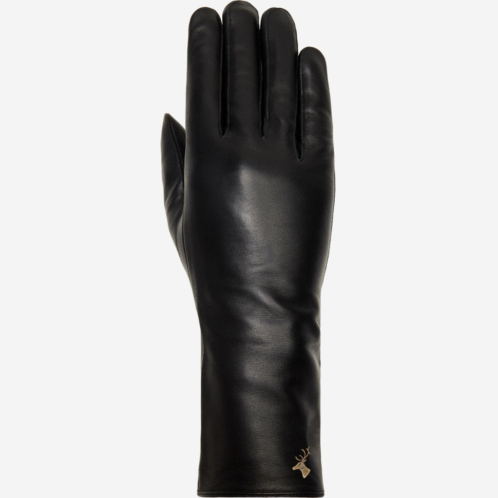 Emma - extra-long sheepskin leather gloves with wool/cashmere lining & touchscreen feature - Schwartz & von Halen - UK - 1