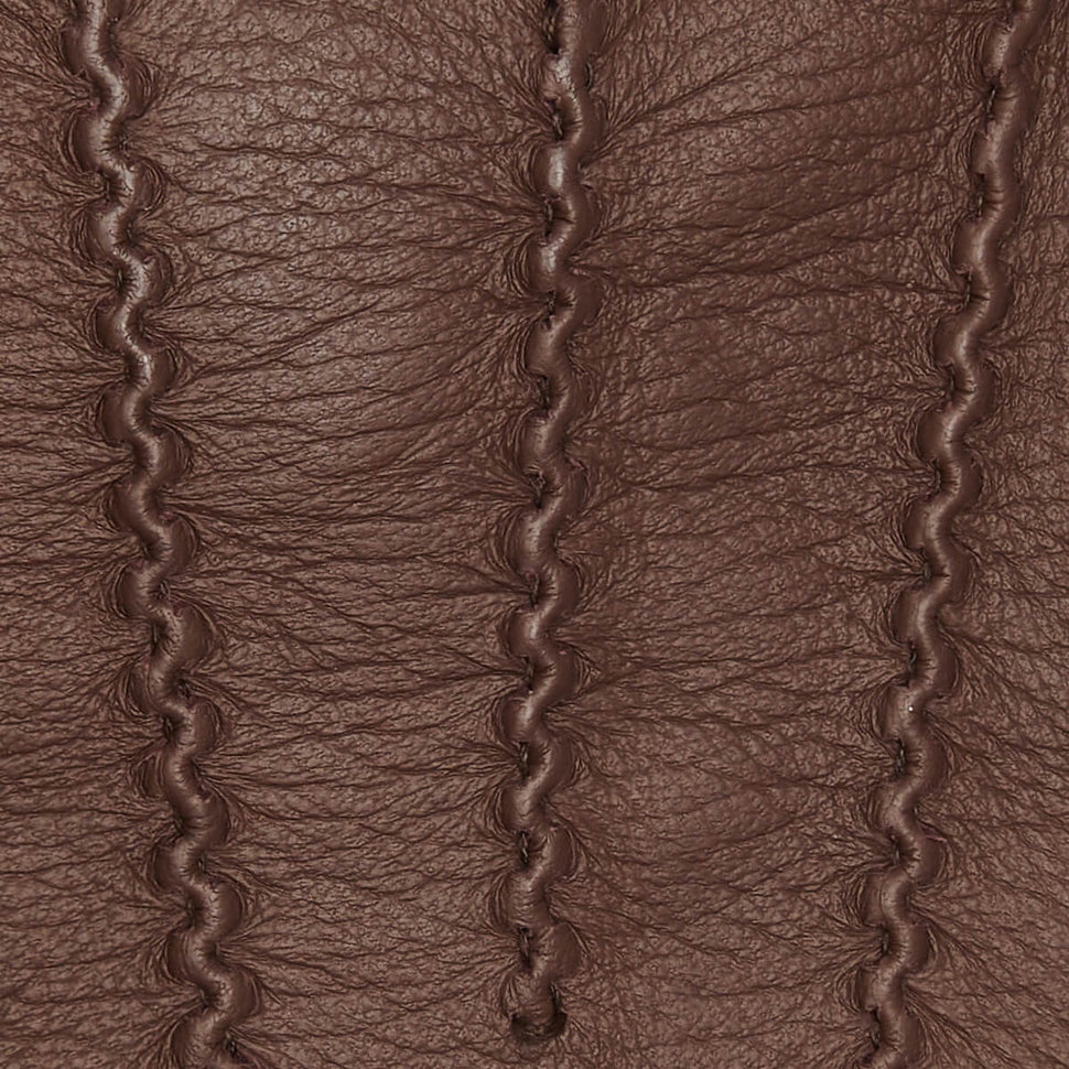 William (brown) - goatskin leather gloves with warm fleece lining and press-stud - Schwartz & von Halen - UK - 4