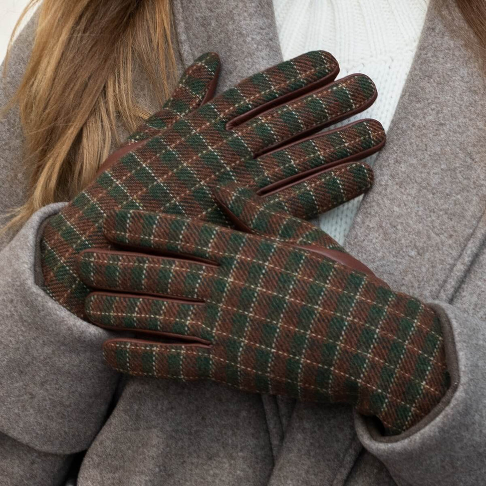 Rosie - sheepskin leather gloves with fleece lining & touchscreen feature - Schwartz & von Halen - UK - 7