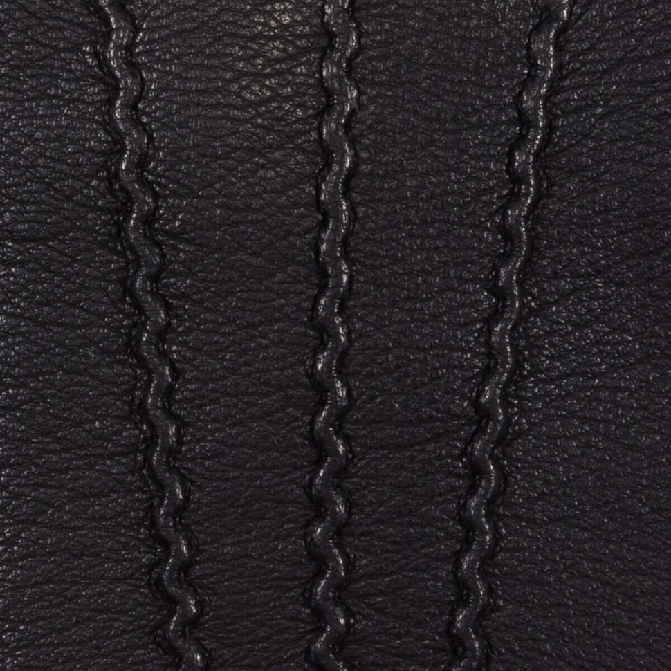 Alessandra (black) - goatskin leather gloves with lambswool lining & touchscreen feature- Schwartz & von Halen - UK - 4