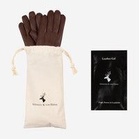 Free leather gel & luxury cotton pouch - Schwartz & von Halen - UK - 1
