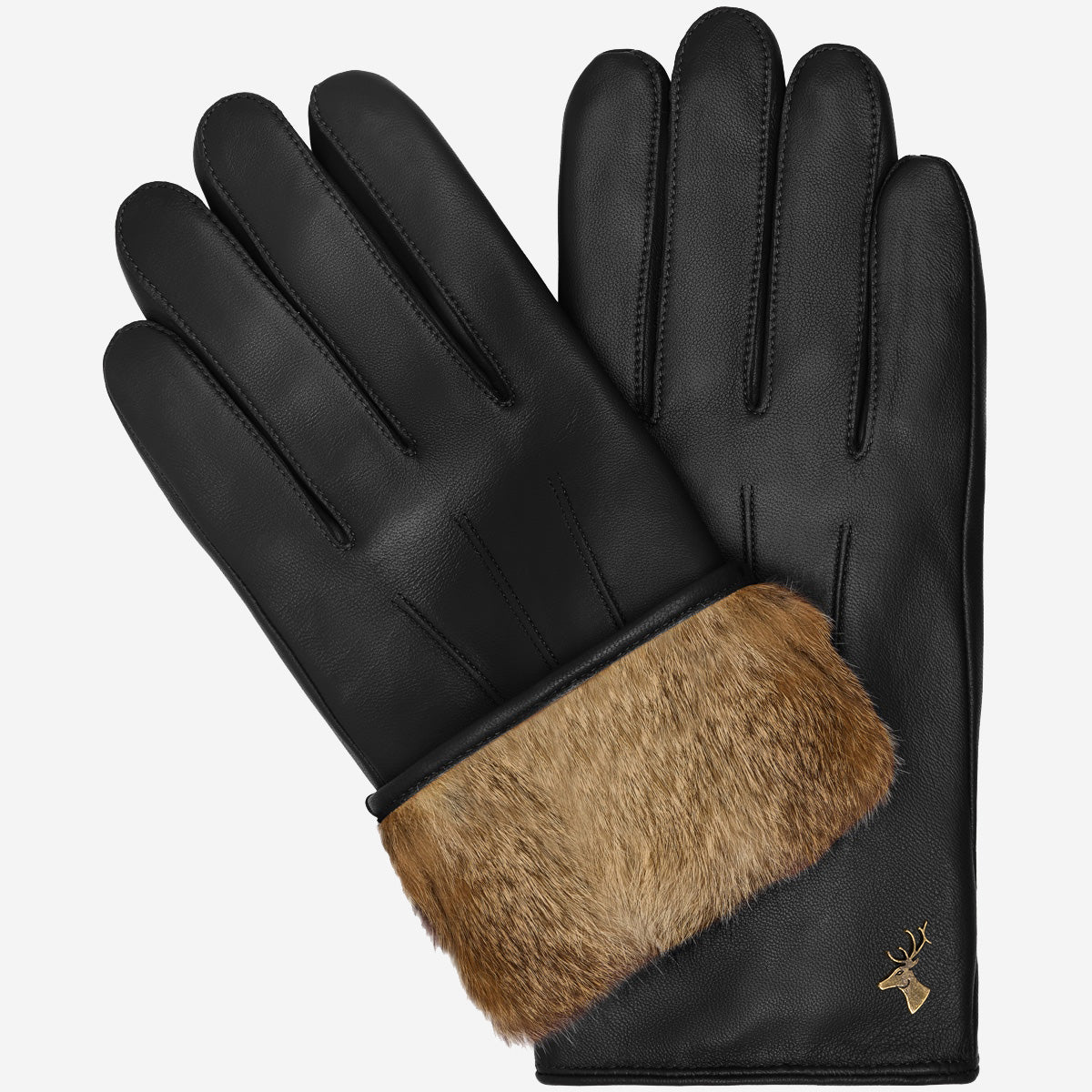 GLOVES IN BLACK LAMBSKIN 462262