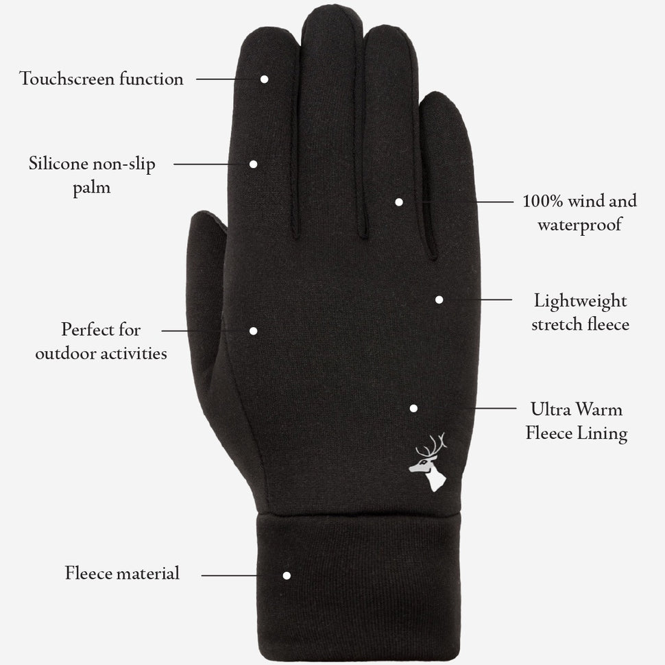 Spyder – activity gloves with fleece lining & touchscreen feature - Schwartz & von Halen - UK - 10