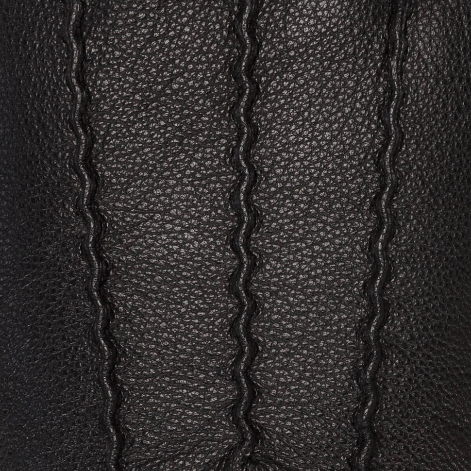 Black Leather Gloves Men - Touchscreen - Warm Lining - Premium Leather Gloves – Designed in Amsterdam – Schwartz & von Halen® - 4