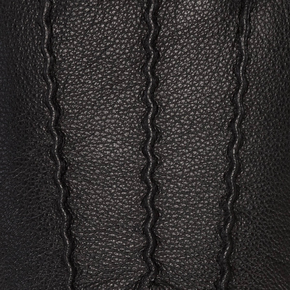 Harvey (black) - goatskin leather gloves with luxurious wool lining & touchscreen feature - Schwartz & von Halen - UK - 4