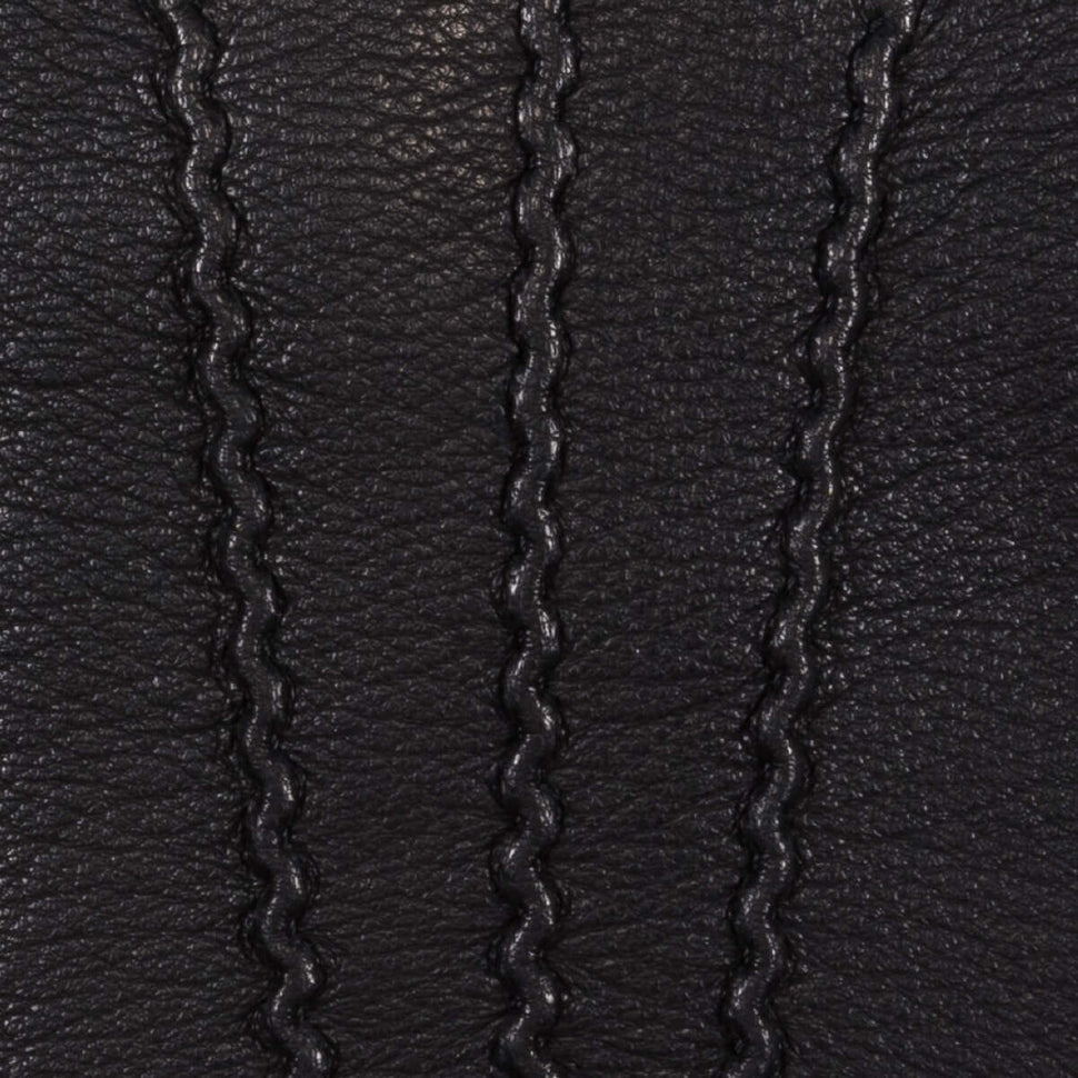 Women’s Black Leather Gloves - Touchscreen - Lambswool Lining - Premium Leather Gloves – Designed in Amsterdam – Schwartz & von Halen® - 4